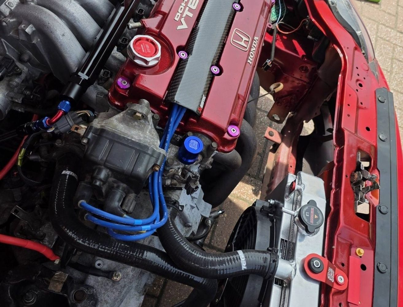 Honda Civic EJ9 after the work was carried out